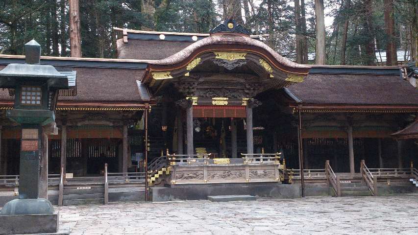 諏訪大社 上社本宮 幣拝殿